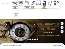 Tablet Screenshot of dupli-data.fr